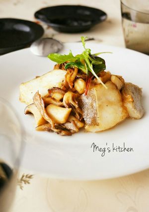 鱈と茸のオイスターバターソテー-レシピのメイン写真