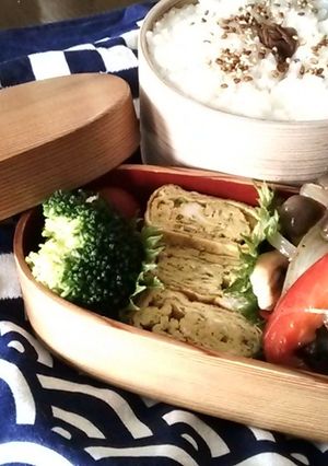 お弁当★青のり卵焼き-レシピのメイン写真