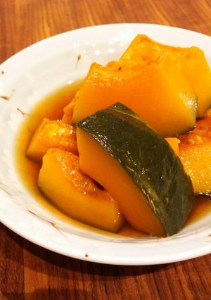 切って鍋に入れるだけ！！かぼちゃの煮物-レシピのメイン写真