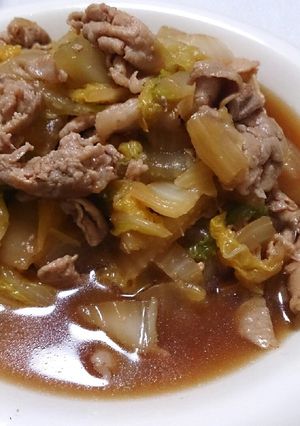 時短☆豚肉と白菜の炒め煮-レシピのメイン写真