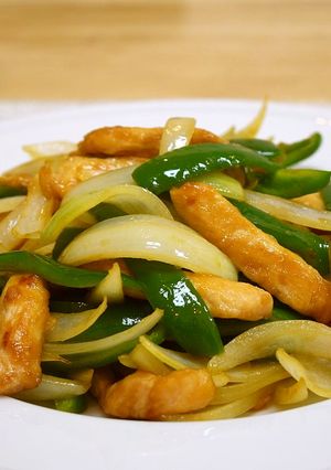 鶏胸肉のあっさりオイマヨ炒め♪-レシピのメイン写真