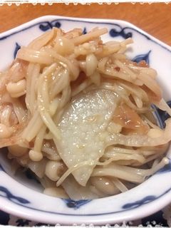 えのきと長芋の梅肉和え-レシピのメイン写真