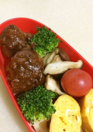 お弁当ハンバーグ-レシピのメイン写真