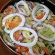 イカ&キャベツのサラダ