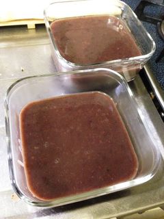 小豆から作る水ようかん♪-レシピのメイン写真