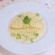 白身魚の♪味噌ミルククリームソース仕立て