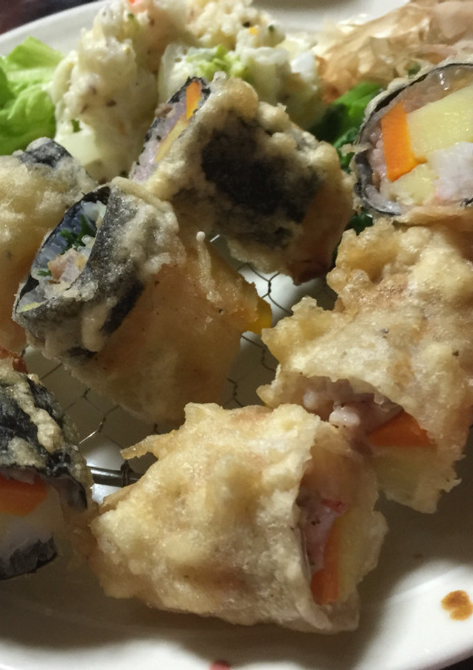 春巻きの磯べ揚げ-レシピのメイン写真