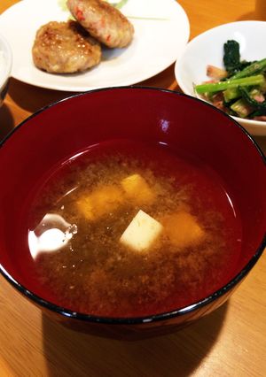 柚子豆腐ともずくの味噌汁-レシピのメイン写真
