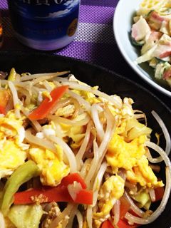 卵入り野菜炒め-レシピのメイン写真