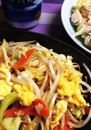 卵入り野菜炒め-レシピのメイン写真