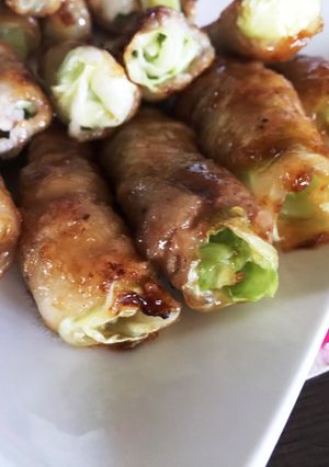 ☆キャベツとねぎの豚肉巻き☆-レシピのメイン写真