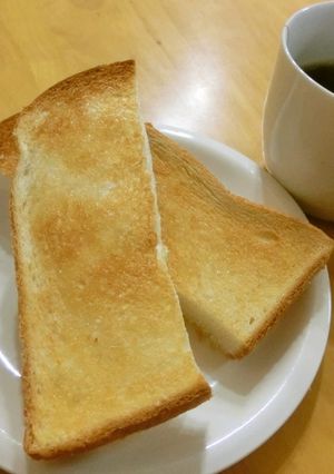 ★ココナッツオイルの塩トースト★-レシピのメイン写真