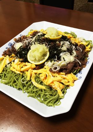 フライパンで瓦そば-レシピのメイン写真