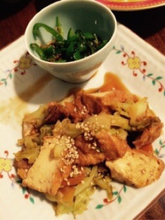 厚揚げの旨味噌煮-レシピのメイン写真