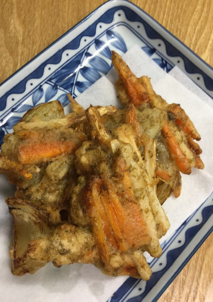 かき揚げ(のりの佃煮風味)-レシピのメイン写真