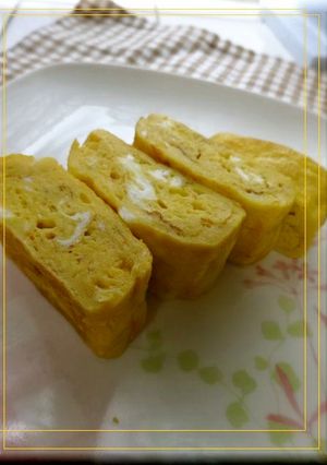 お弁当に♪しっかり味の卵焼き-レシピのメイン写真