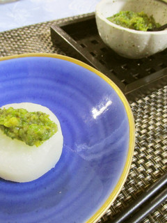 ふろふき大根 (ふきのとう味噌のせ)-レシピのメイン写真
