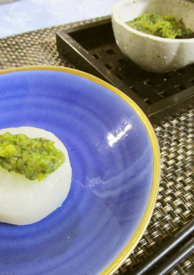 ふろふき大根　(ふきのとう味噌のせ)-レシピのメイン写真