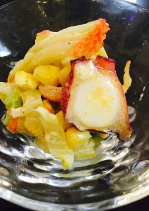 混ぜるだけ！☆白菜と海鮮カレーマヨ和え☆-レシピのメイン写真