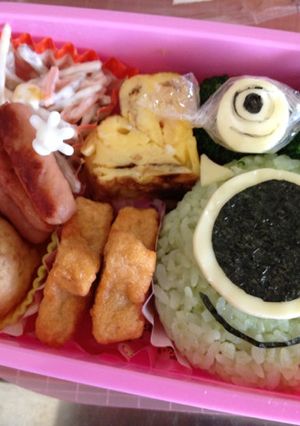 キャラ弁♡モンスターズインク〜マイク-レシピのメイン写真