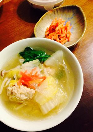 肉団子と野菜たっぷり春雨スープ-レシピのメイン写真
