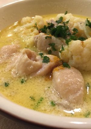 チキンとカリフラワーのカレークリーム煮-レシピのメイン写真