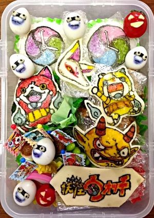 妖怪ウォッチ弁当-レシピのメイン写真