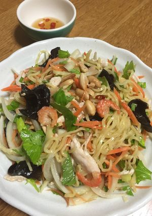 ヤム・マルちゃん（タイ風麺サラダ）-レシピのメイン写真