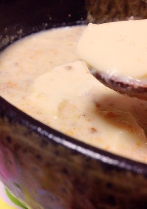 超簡単☆レンジでできるごま豆乳スンドゥブ-レシピのメイン写真