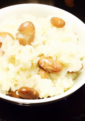 大きなお豆~大正金時豆~の赤飯-レシピのメイン写真