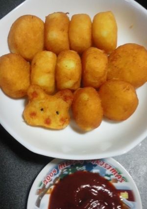 モッチモチ♪揚げいももち-レシピのメイン写真