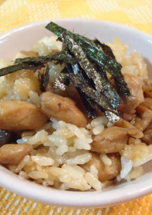 おかわり連発！鶏ごぼうご飯♪-レシピのメイン写真