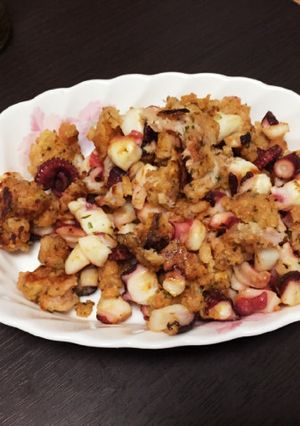 絶品！！タコの香味焼き カレー風味-レシピのメイン写真