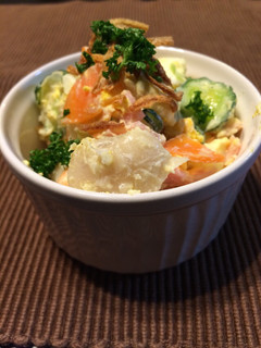 白花豆のサラダ-レシピのメイン写真