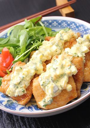 鶏胸の一口南蛮タルタル-レシピのメイン写真