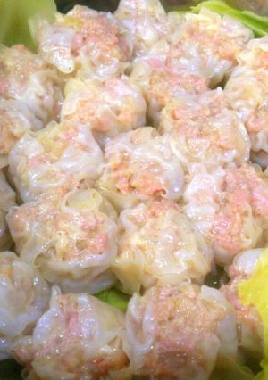 ふわっふわっのスパム＆豚肉シュウマイ-レシピのメイン写真