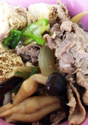 日本橋ゆかりの肉豆腐-レシピのメイン写真