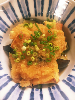 ナスと厚揚げの柚子おろし☆-レシピのメイン写真
