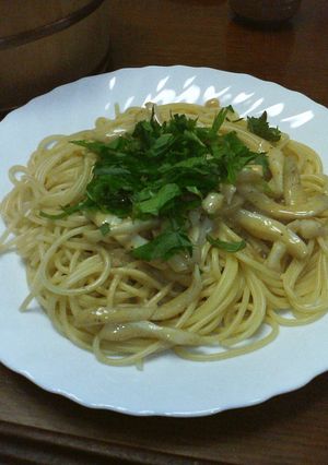 ウニとイカのクリームパスタ-レシピのメイン写真