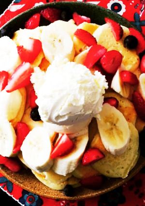 特盛りホットケーキ-レシピのメイン写真