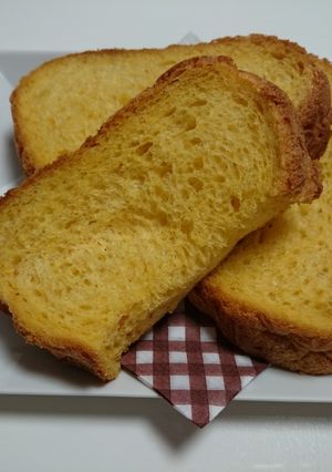 ふわふわ南瓜食パン(HB)-レシピのメイン写真