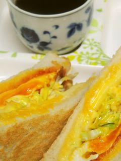 旨すぎ!たまごトーストサンド-レシピのメイン写真