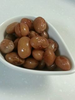虎豆で煮豆(圧力鍋使用)-レシピのメイン写真