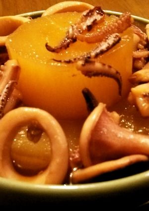 大根とイカの煮物-レシピのメイン写真
