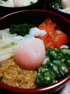 夢庵のうまか丼風ネバネバ丼-レシピのメイン写真