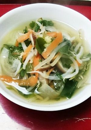 あったか！！残り野菜のスープ-レシピのメイン写真