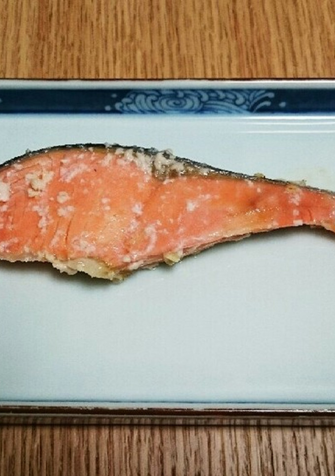 塩鮭で粕漬け焼き♪-レシピのメイン写真