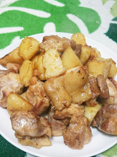 鶏肉とじゃがいものガーリック炒め☆-レシピのメイン写真