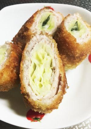 しそチーズ＆キャベツの豚肉巻きフライ-レシピのメイン写真