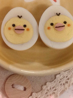 簡単キャラ弁 うずらdeひよこ☆-レシピのメイン写真